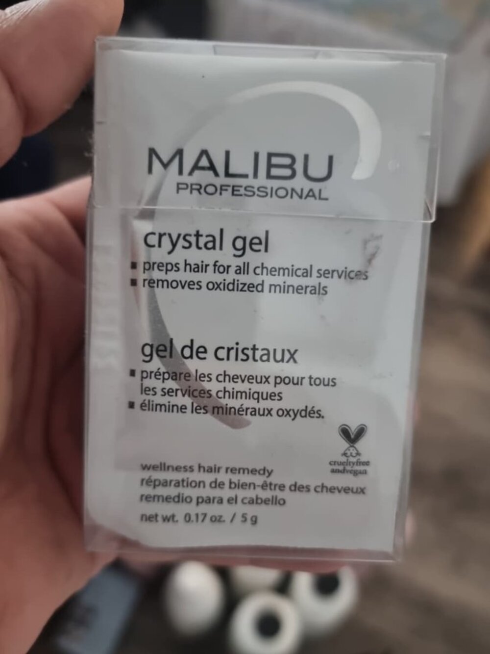 Malibu C Professional Crystal Gel Hair Treatment - 12 Packets